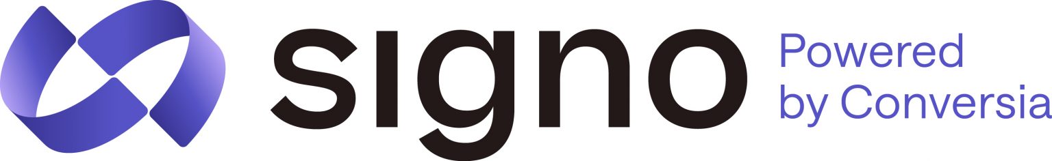 Signo · Powered by Conversia